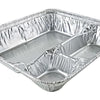 Handi-Foil Large 3-Compartment Oblong Pan