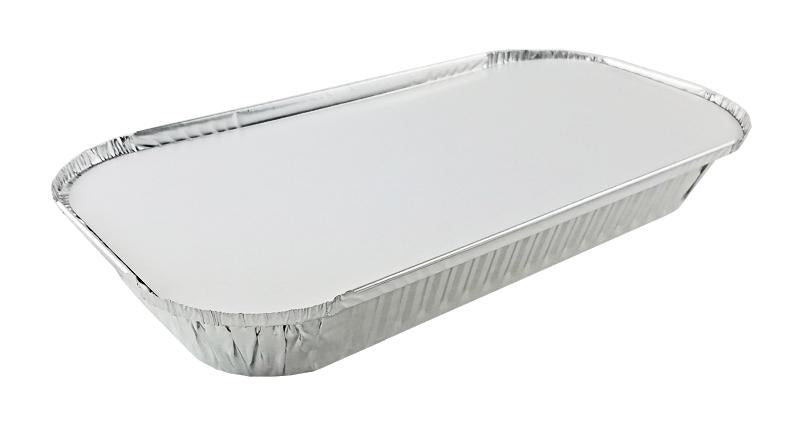 Handi-Foil 3 lb. Oblong Foil Take-Out Pan w/Board Lid