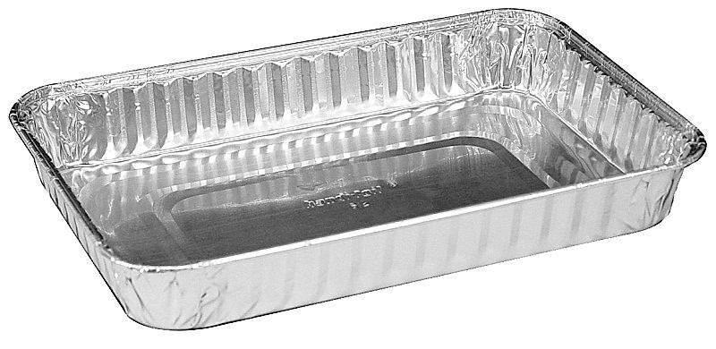 Handi-Foil 8" x 7" x1.3" Small Mini Toaster Oven Broiler Danish Baking Pan 200/CS