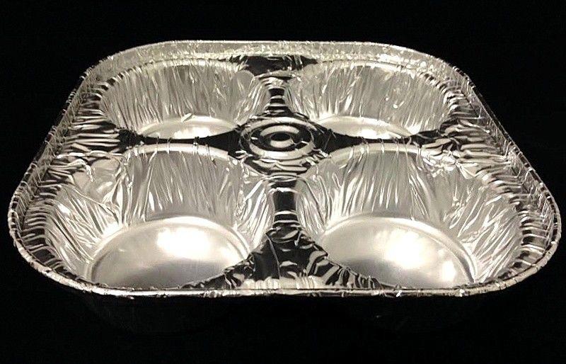 Handi-Foil 4-Cavvity Foil Muffin Pan 300/CS