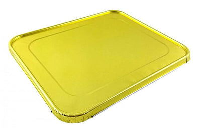 Handi-Foil Gold Lid for Half-Size Steam Table Pan 100/CS