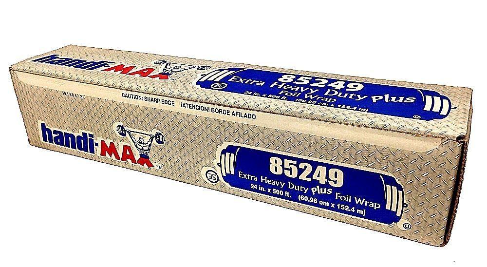 Handi-Max 24"x500' Extra Heavy Duty Aluminum Foil Wrap