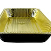Handi-Foil Full-Size Deep Black & Gold Steam Table Foil Pan 50/CS