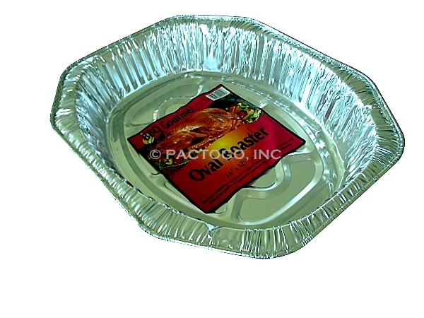 Oval BBQ Foil Roaster Pan