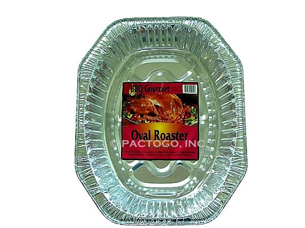 Oval BBQ Foil Roaster Pan