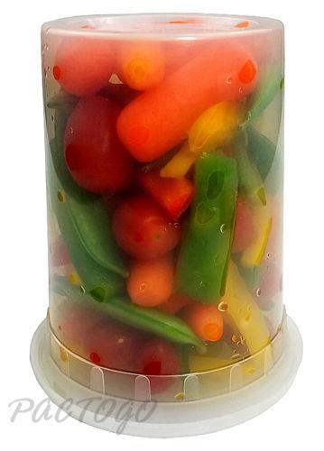 32 oz. Round Microwaveable Soup Container w/Lid