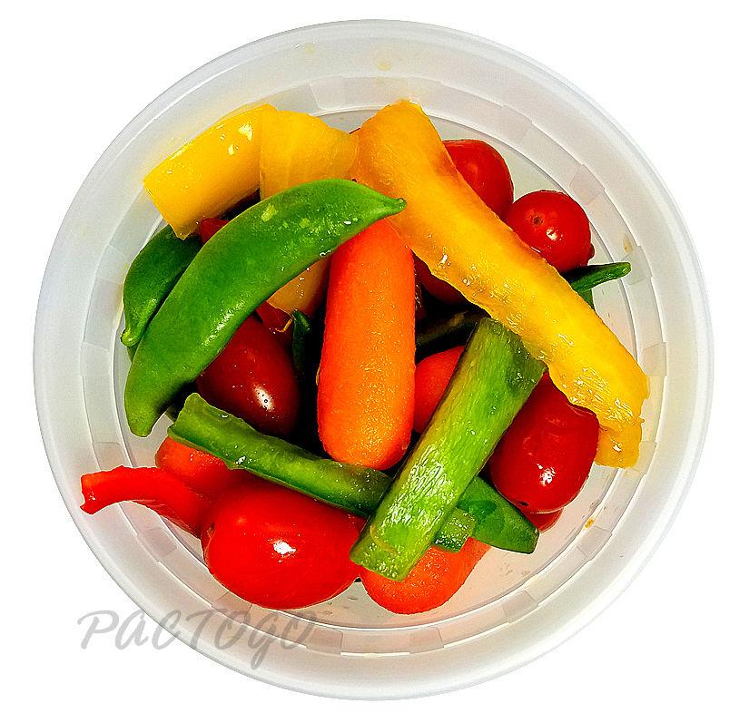 16 oz. Round Microwaveable Soup Container w/Lid