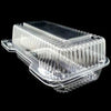 9" Hoagie/Strudel Clear Hinged Container