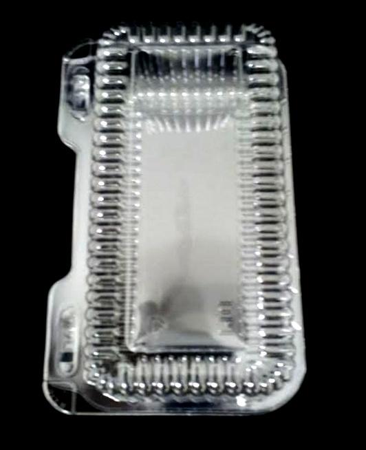 9" Hoagie/Strudel Clear Hinged Container