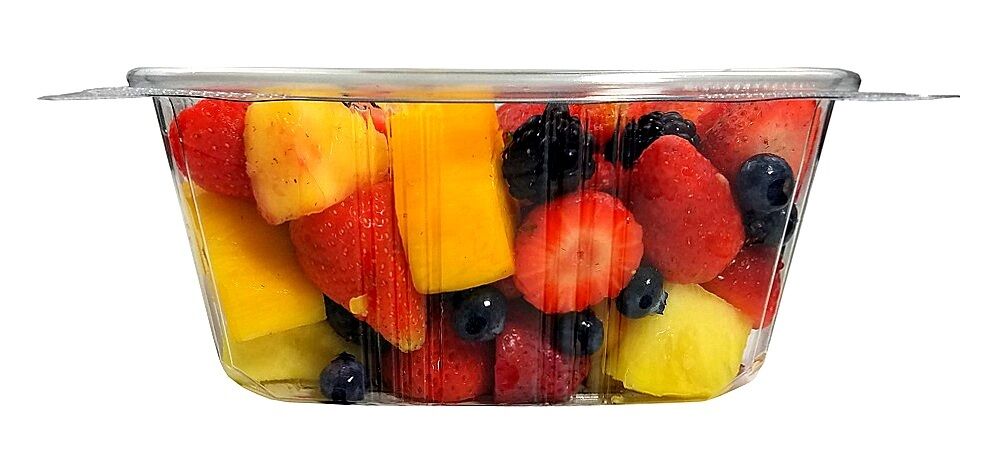 64 oz. Clear Hinged Deli Fruit Container 200/CS