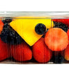 32 oz. Clear Hinged Deli Fruit Container 200/CS