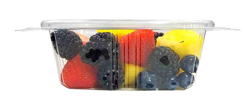 12 oz. Clear Hinged Deli Fruit Container 200/CS
