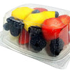 12 oz. Clear Hinged Deli Fruit Container 200/CS