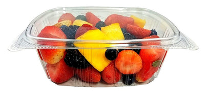 32 oz. Clear Hinged Deli Fruit Container 200/CS