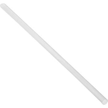 Jumbo 7.75" Unwrapped Clear Straw