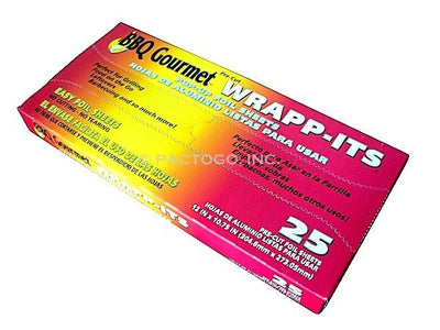 Wrapp-Its BBQ Aluminum Foil Pop-Up Sheets